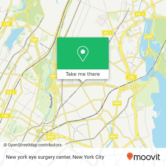 Mapa de New york eye surgery center