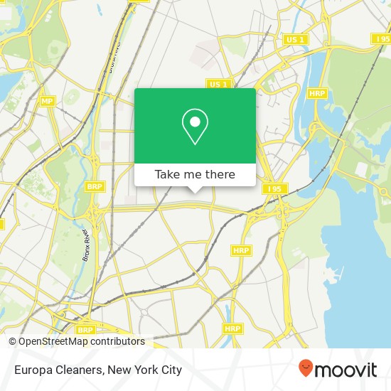 Europa Cleaners map