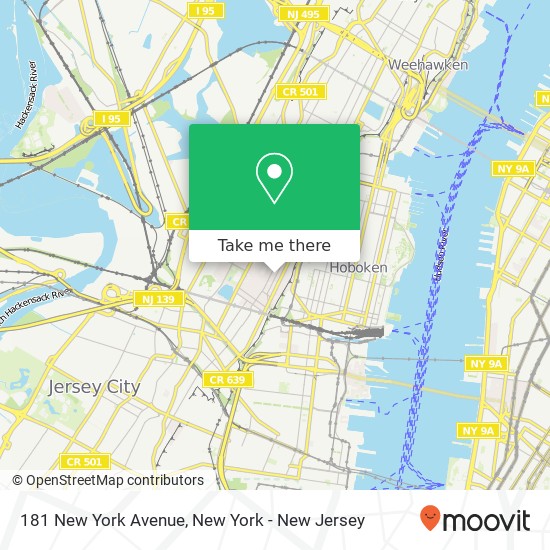 Mapa de 181 New York Avenue