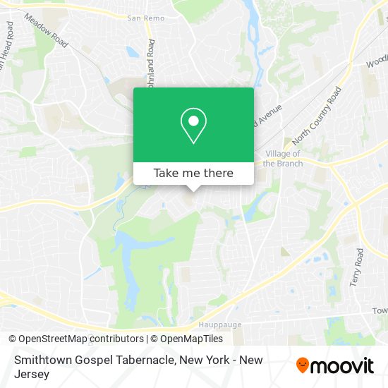 Mapa de Smithtown Gospel Tabernacle