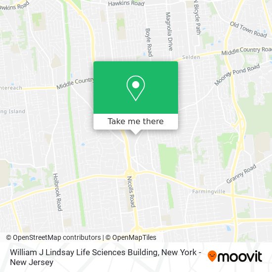 Mapa de William J Lindsay Life Sciences Building