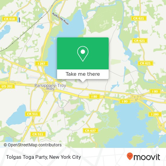 Tolgas Toga Party map