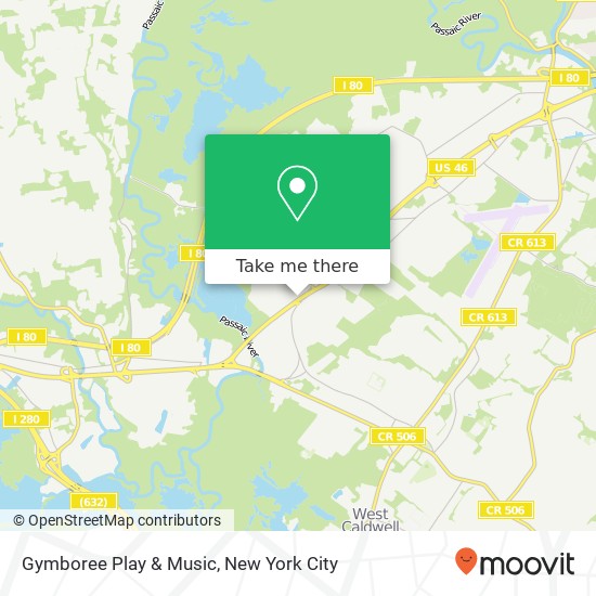 Gymboree Play & Music map