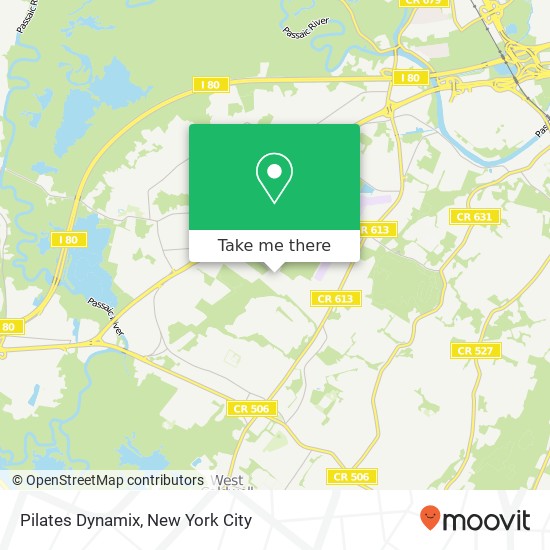 Pilates Dynamix map