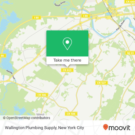 Mapa de Wallington Plumbing Supply