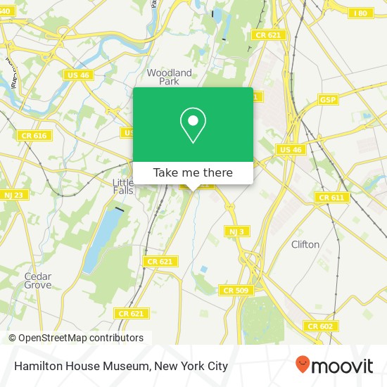 Mapa de Hamilton House Museum