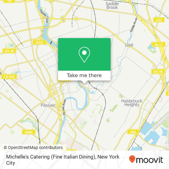 Michelle's Catering (Fine Italian Dining) map