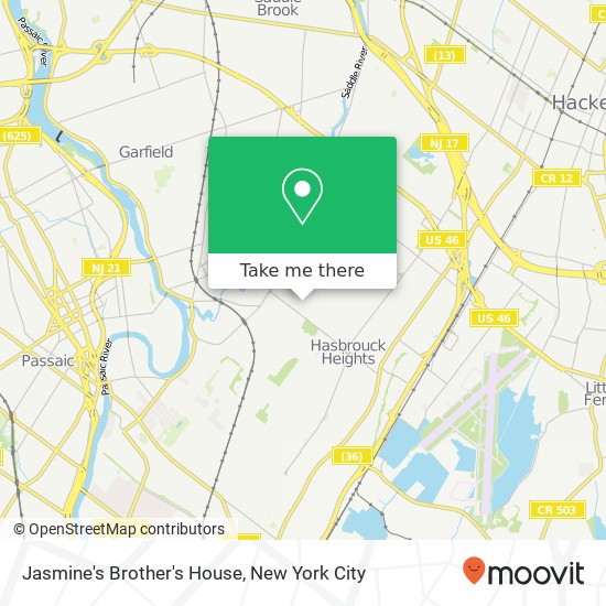 Mapa de Jasmine's Brother's House