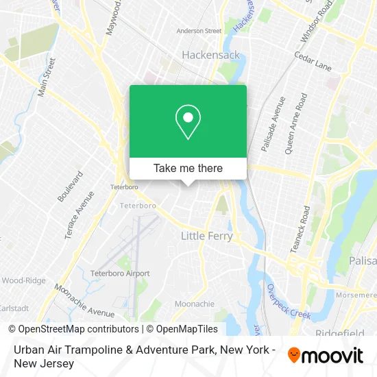 Urban Air Trampoline & Adventure Park map
