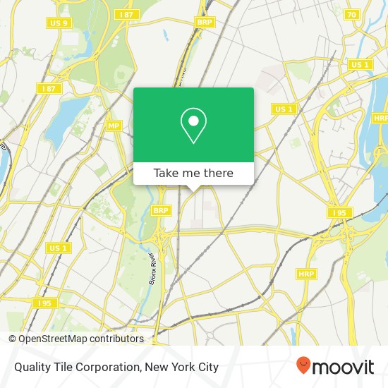 Quality Tile Corporation map
