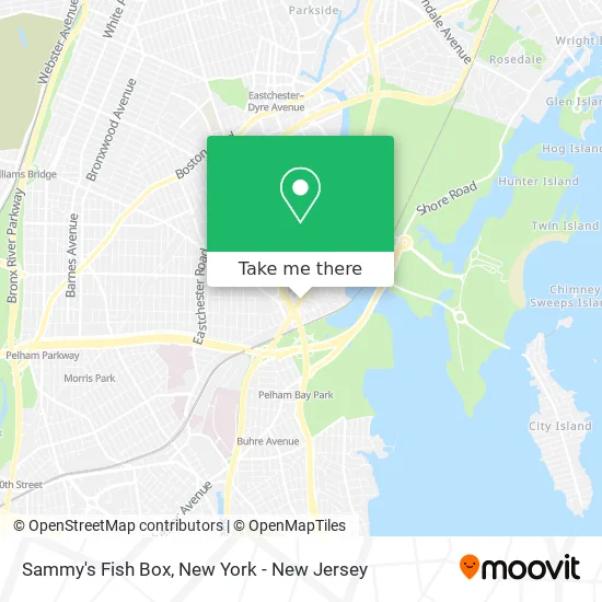 Sammy's Fish Box map