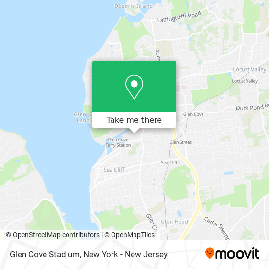 Mapa de Glen Cove Stadium