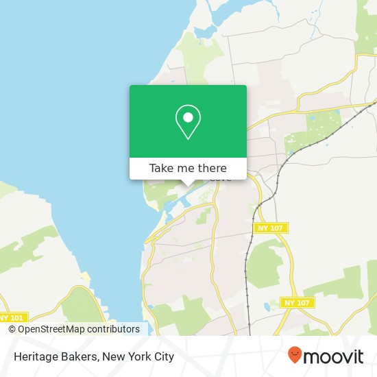 Heritage Bakers map