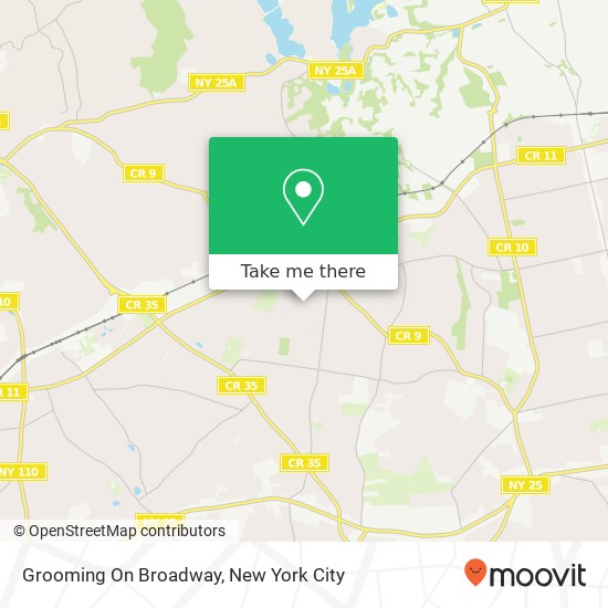 Grooming On Broadway map