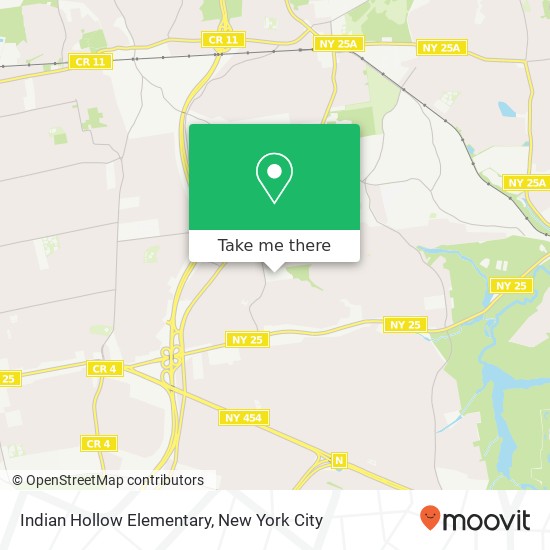 Indian Hollow Elementary map