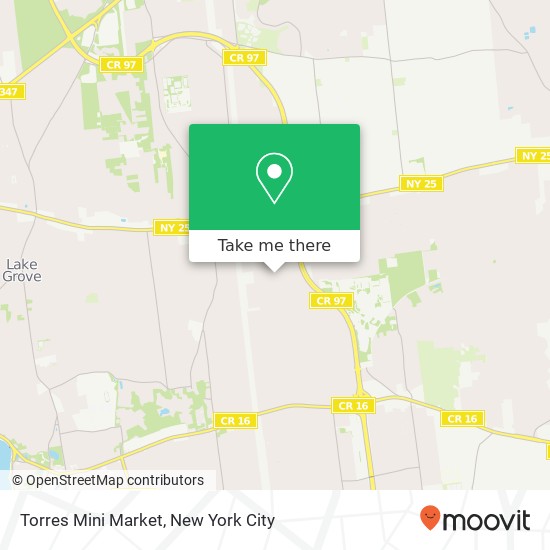 Mapa de Torres Mini Market