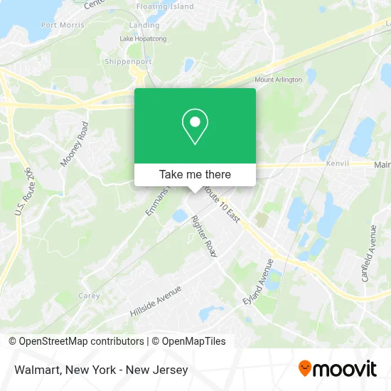 Walmart map