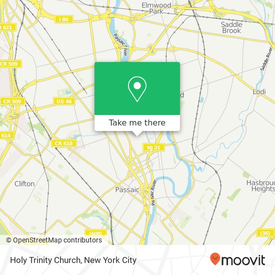 Mapa de Holy Trinity Church