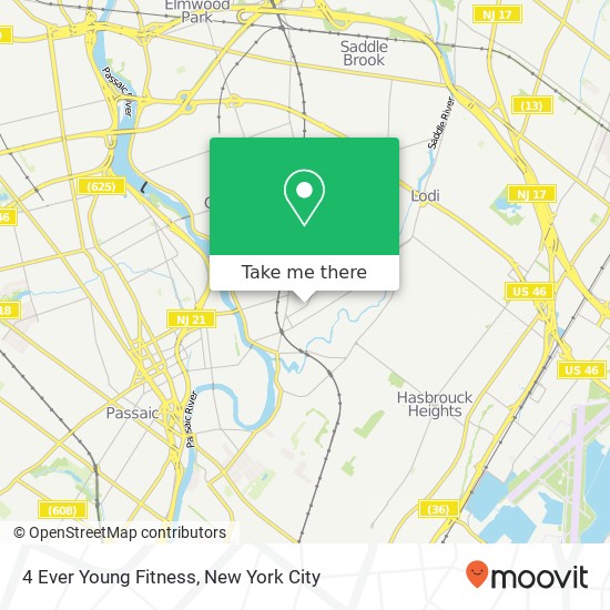 4 Ever Young Fitness map