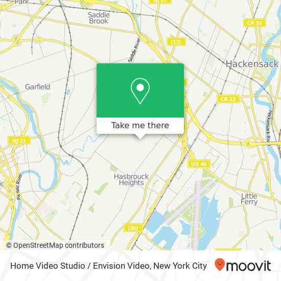 Mapa de Home Video Studio / Envision Video