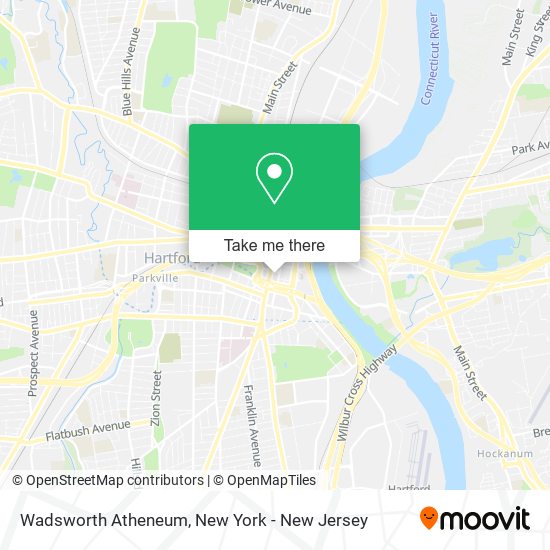 Mapa de Wadsworth Atheneum