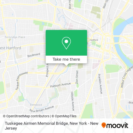 Tuskegee Airmen Memorial Bridge map