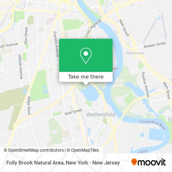 Mapa de Folly Brook Natural Area