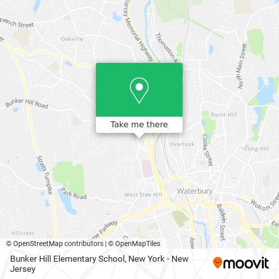 Mapa de Bunker Hill Elementary School