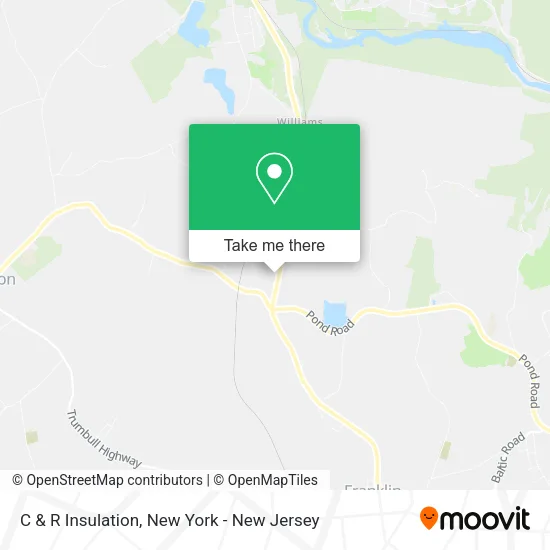 C & R Insulation map