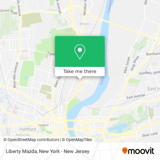 Mapa de Liberty Mazda