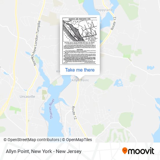 Allyn Point map