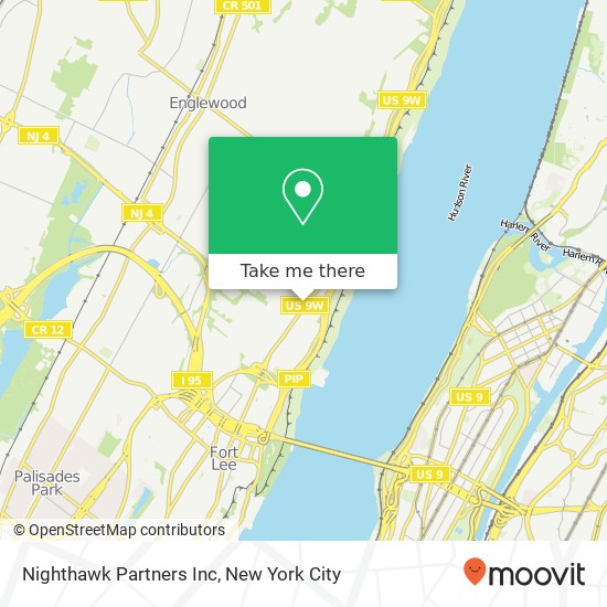 Nighthawk Partners Inc map