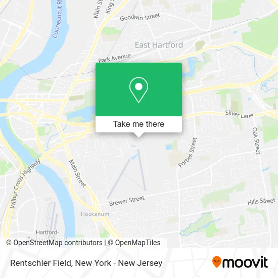 Rentschler Field map