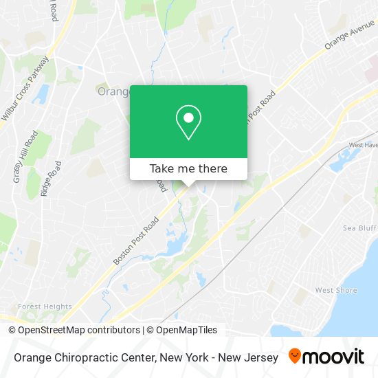 Mapa de Orange Chiropractic Center