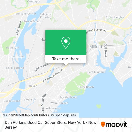 Mapa de Dan Perkins Used Car Super Store