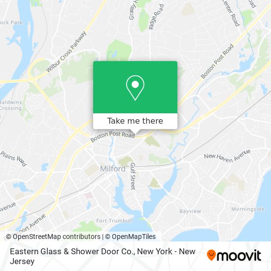 Eastern Glass & Shower Door Co. map