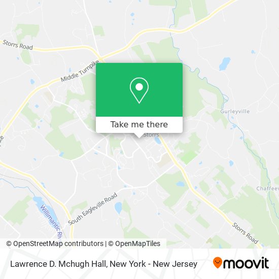 Mapa de Lawrence D. Mchugh Hall