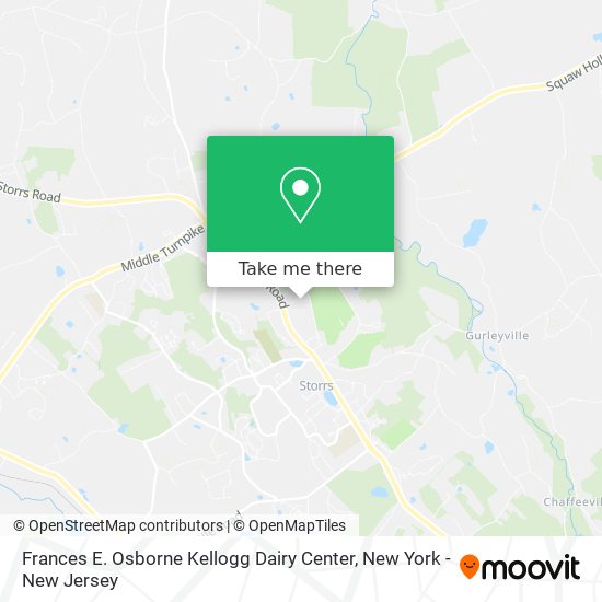 Mapa de Frances E. Osborne Kellogg Dairy Center