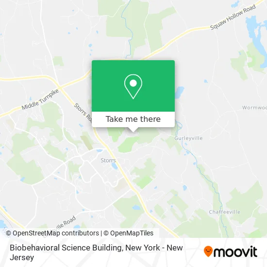 Biobehavioral Science Building map