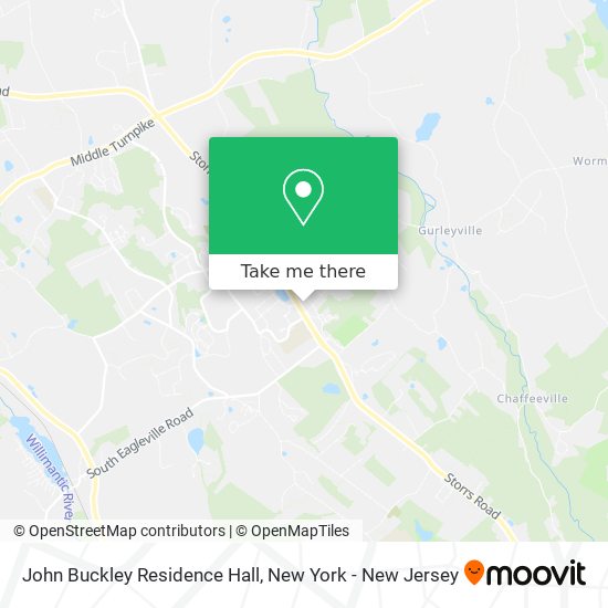 Mapa de John Buckley Residence Hall