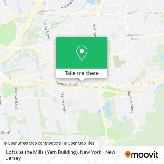 Lofts at the Mills (Yarn Building) map