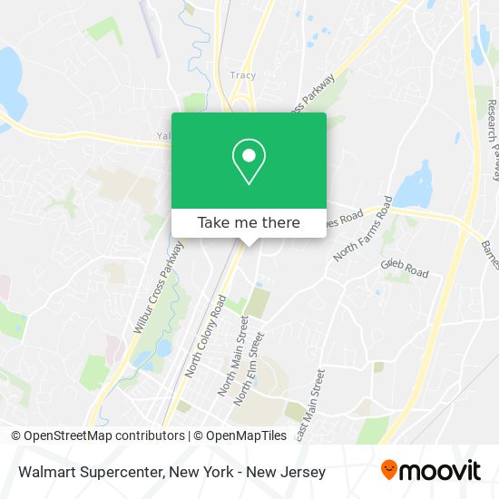 Walmart Supercenter map