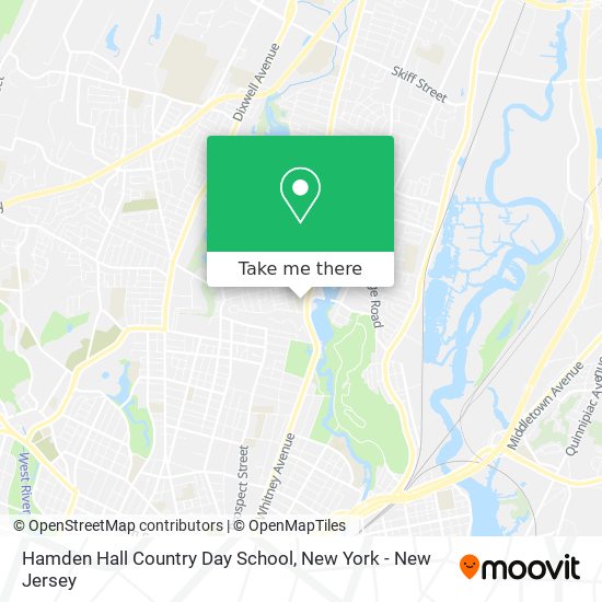 Hamden Hall Country Day School map