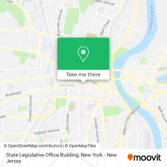 State Legislative Office Building map