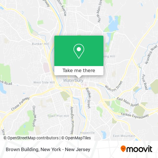 Brown Building map