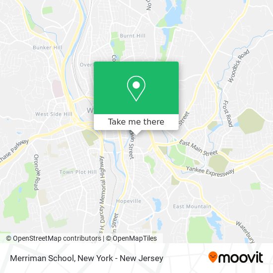 Merriman School map