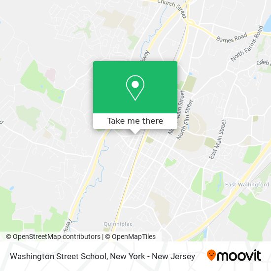Mapa de Washington Street School