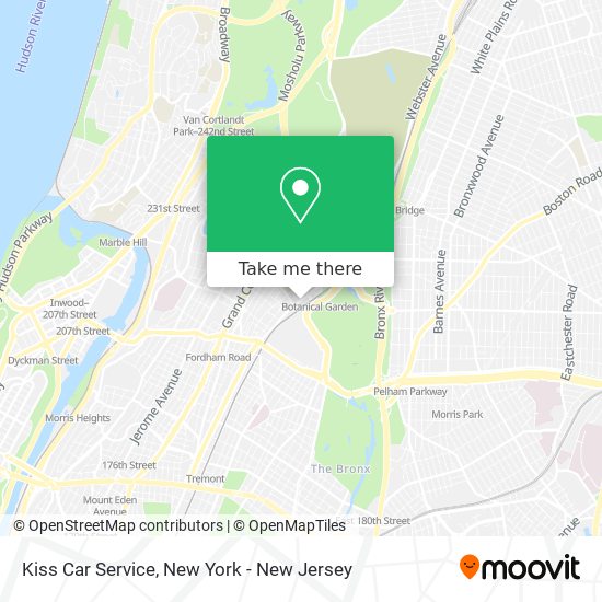Mapa de Kiss Car Service