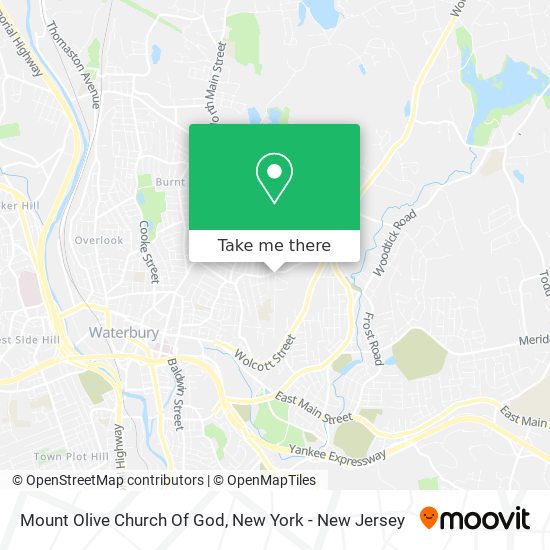 Mapa de Mount Olive Church Of God