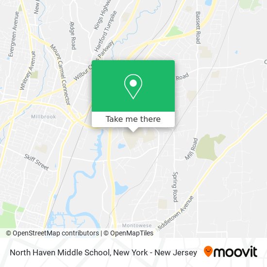 Mapa de North Haven Middle School